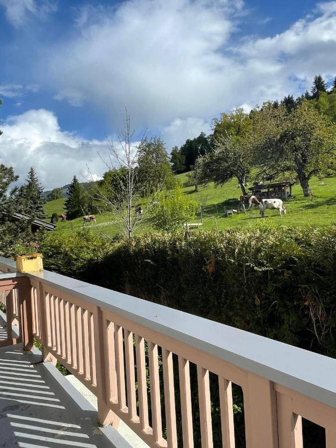 Le Floralp Aparthotel Combloux Exteriör bild