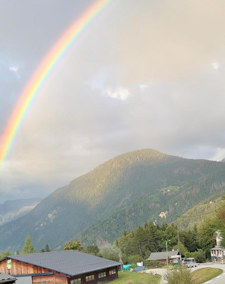Le Floralp Aparthotel Combloux Exteriör bild