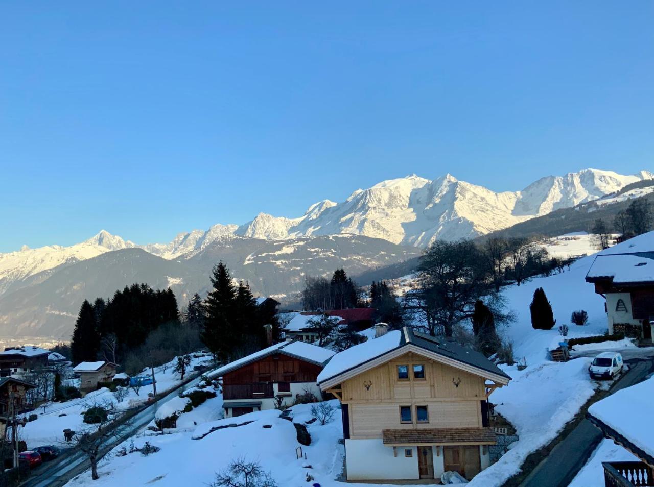 Le Floralp Aparthotel Combloux Exteriör bild