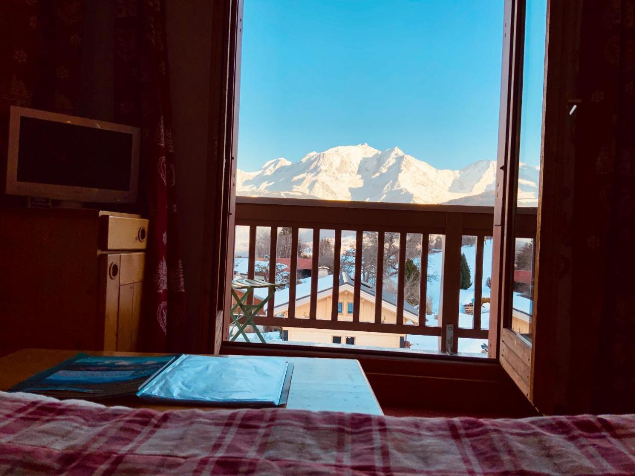 Le Floralp Aparthotel Combloux Exteriör bild