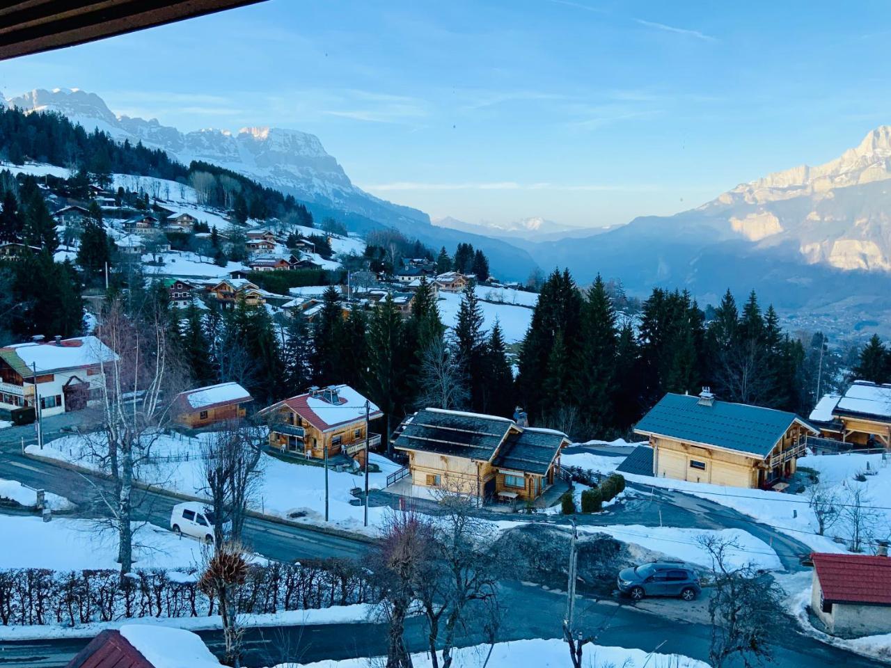 Le Floralp Aparthotel Combloux Exteriör bild