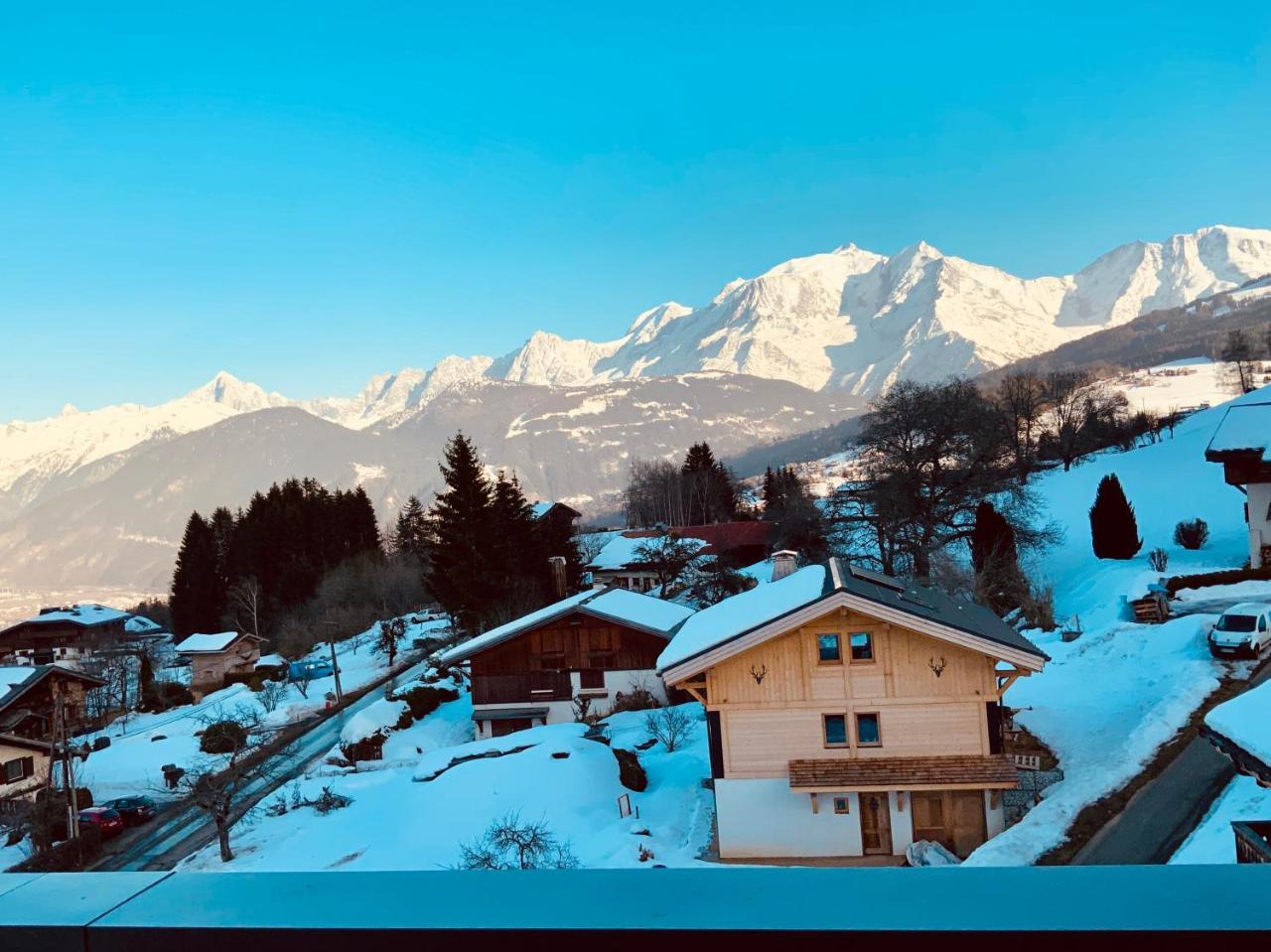 Le Floralp Aparthotel Combloux Exteriör bild
