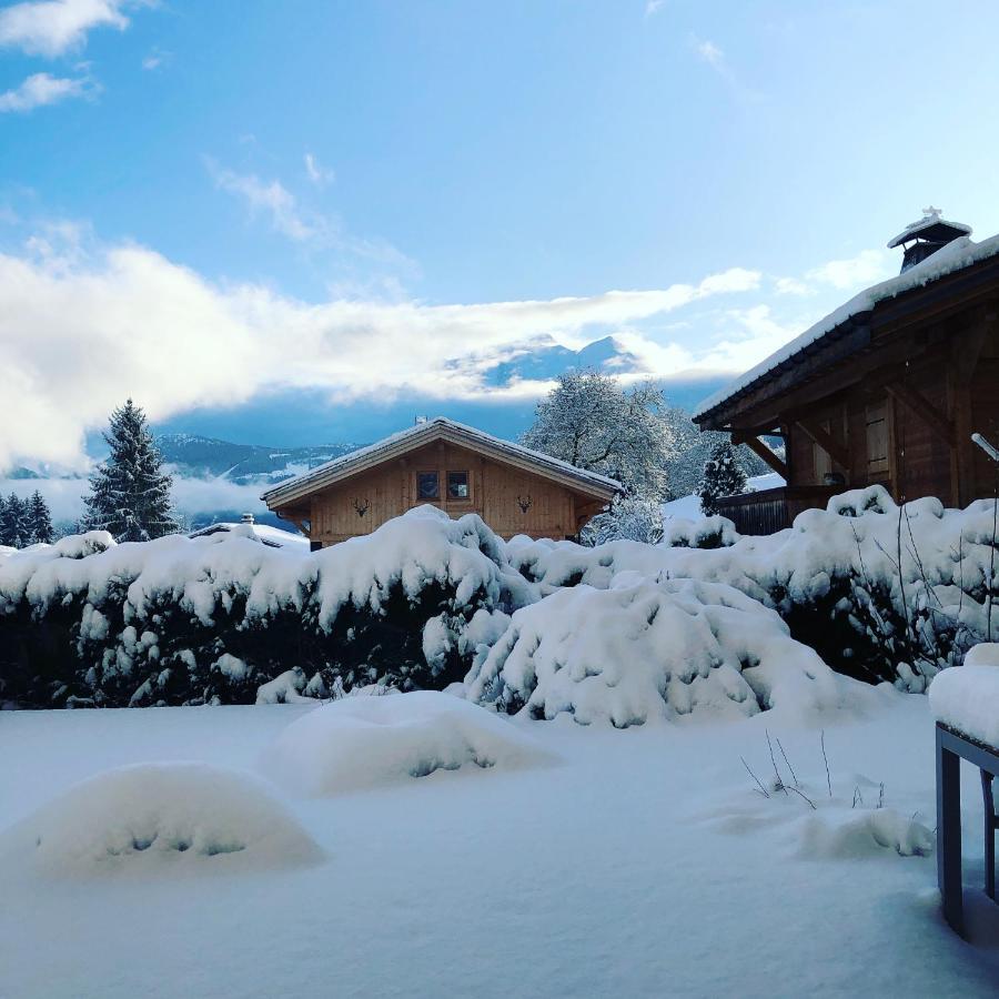 Le Floralp Aparthotel Combloux Exteriör bild
